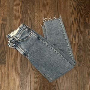 Rag & bone Nina high rise ankle cigarette 24 Calypso 1